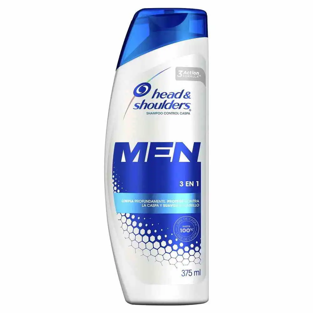 HEAD&SHOULDERS 3EN1 SHAMPOO X375