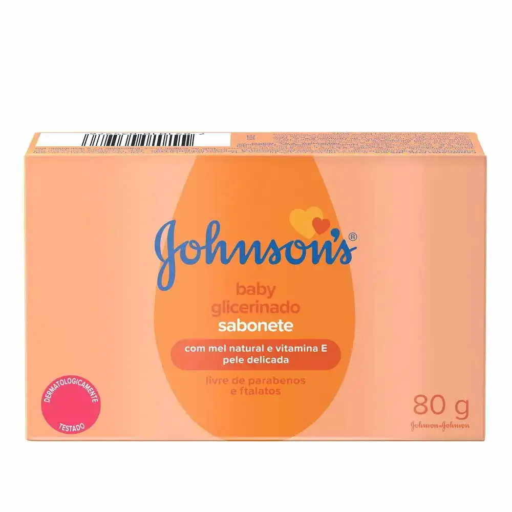 JOHNSON BABY JABON GLICERINADO X80