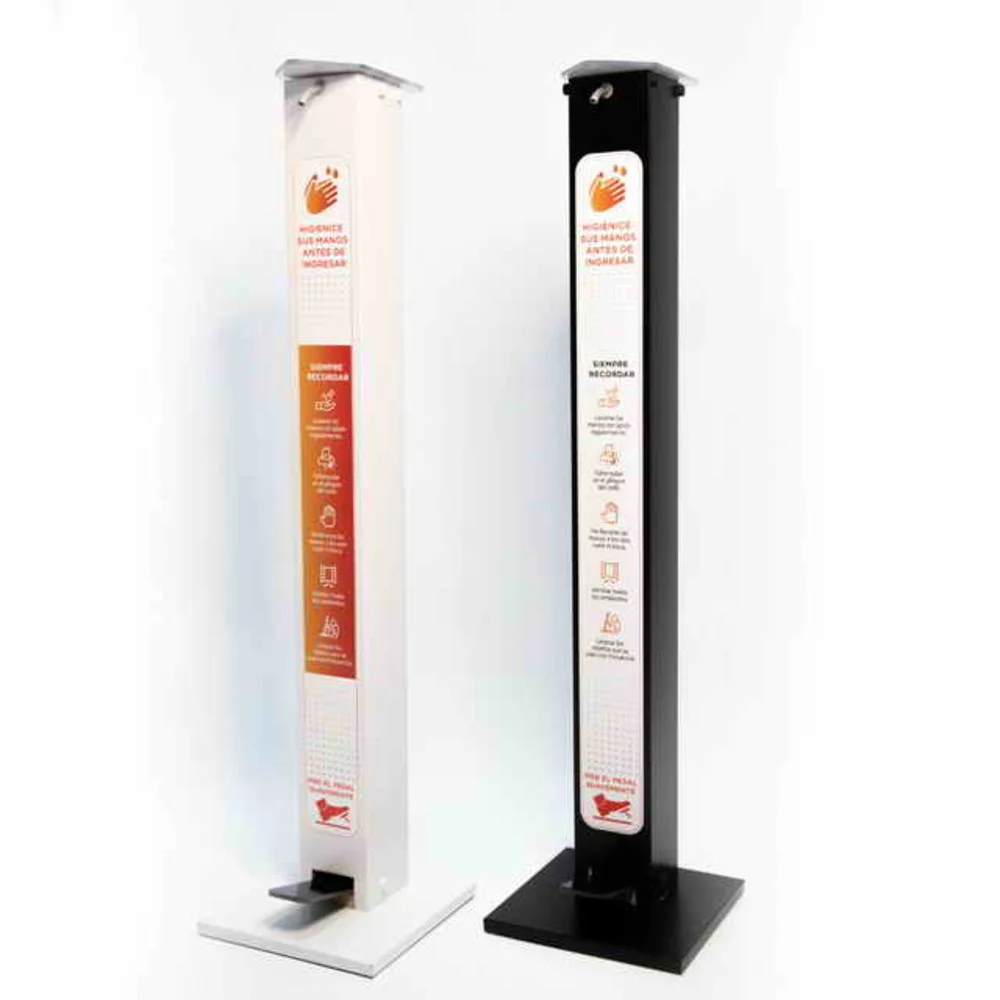TOTEM DISP. DE ALCOHOL EN GEL DE 1 LITRO A PEDAL