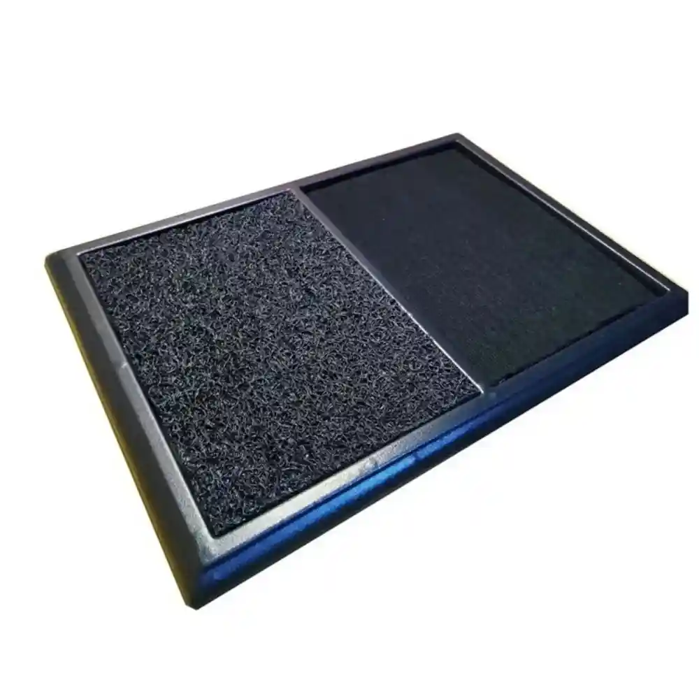 ALFOMBRA SANITIZANTE 2 EN 1 LIMP. + SECADO 63X45 (ESPUMA/ESPUMA)