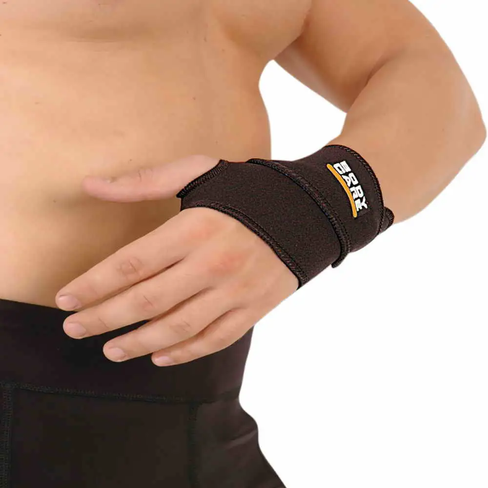 MUÑEQUERA C/DEDO LIBRE -BLACK LINE - T2 BC-1602E