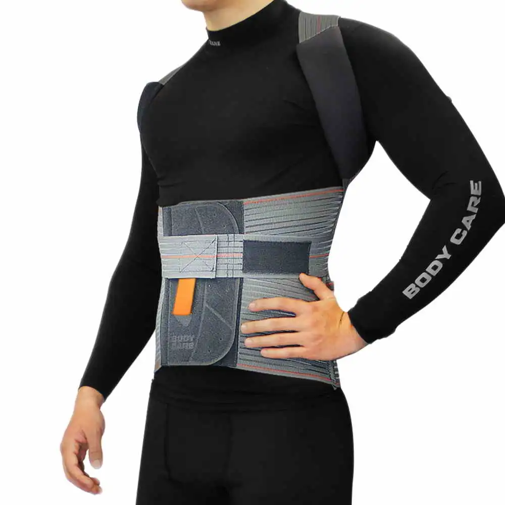 FAJA ELASTICA DORSO LUMBAR C/ESPALDERA T2 -BC1370