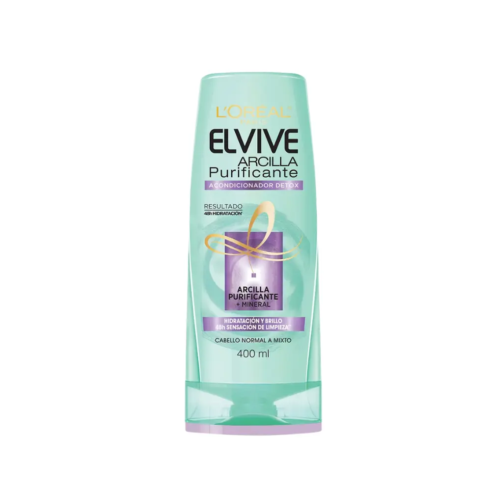 ACODICIONADOR ELVIVE ARCILLA PURIFICANTE 400ML
