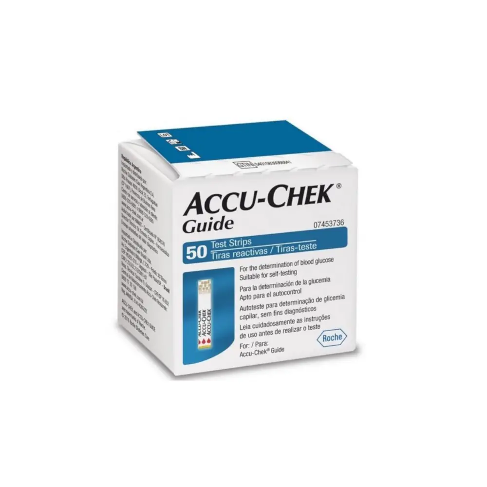 ACCU-CHEK GUIDE TEST STRIP 50 CIN REA