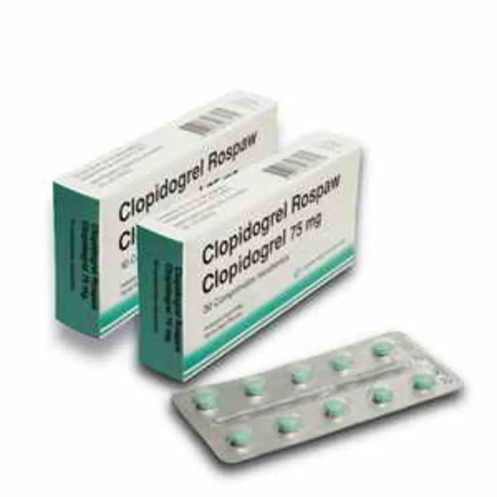 CLOPIDOGREL 75MG X 10 COMPRIMIDOS - ROSPAW