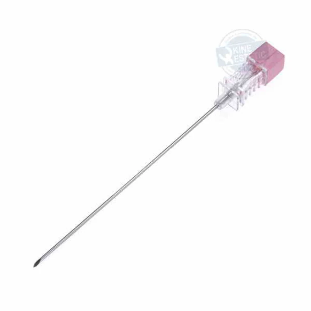 AGUJA ESPINAL P/ ANESTESIA PUNTA LAPIZ 26 G X 3 1/2` - X UNIDAD