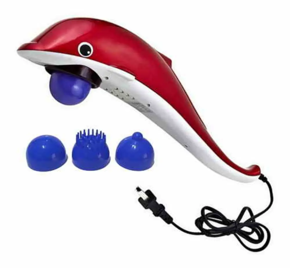 MASAJEADOR DOLPHIN INFRAROJO + MASAJEADOR FACIAL 220V 40CM LARGO