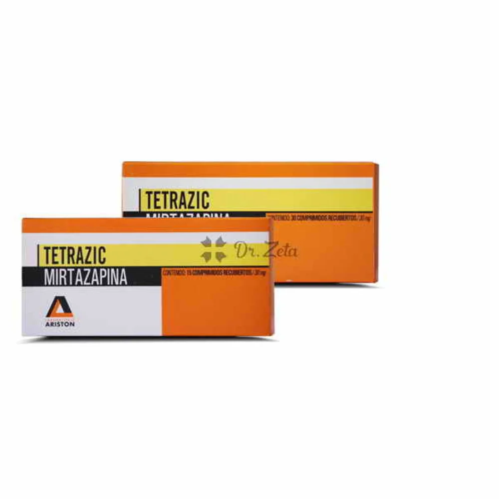 TETRAZIC X 30 COMP - MIRTAZAPINA 30 MG