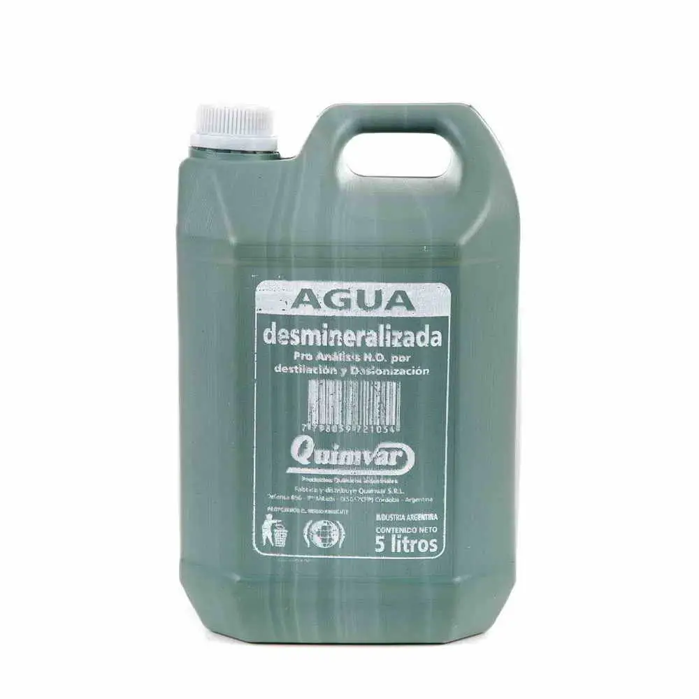 AGUA DESMINERALIZADA X 5 LT (LAFARO)