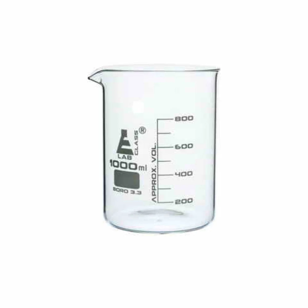 VASO PRECIPITADO DE VIDRIO 1000ML
