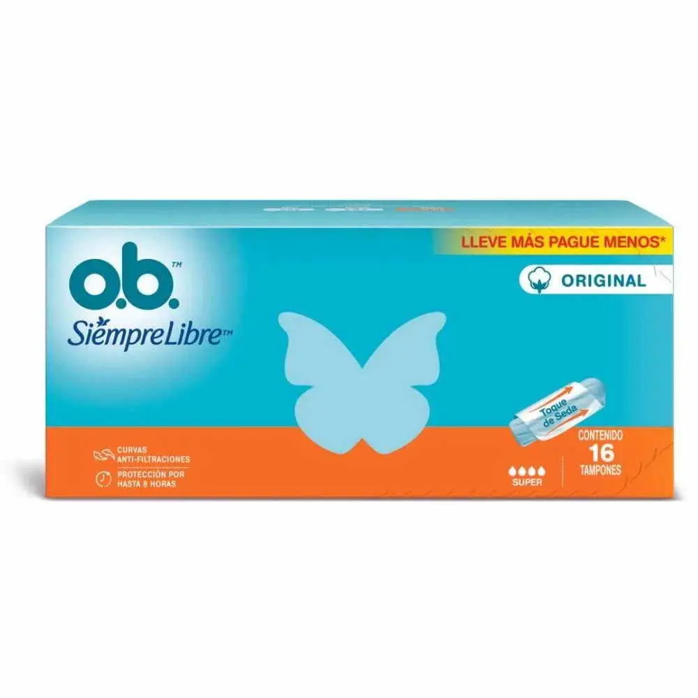 OB SUPER                          TAMPONES X16-558