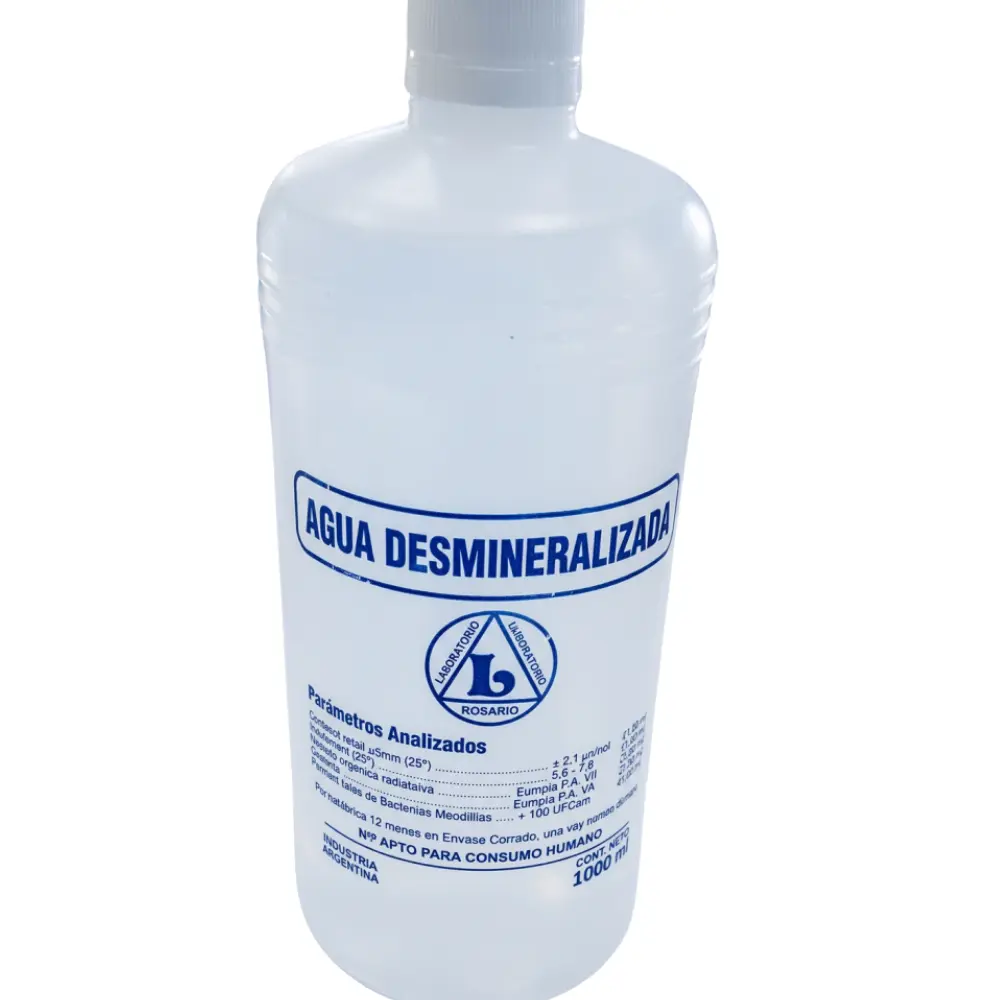 AGUA DESMINERALIZADA 1000ML- LAFARO