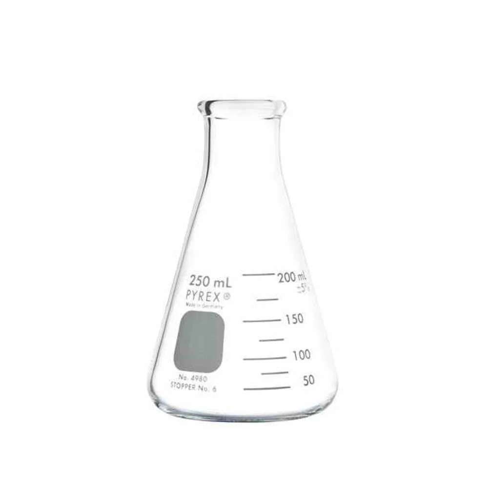 ERLENMEYER VIDRIO 250 ML