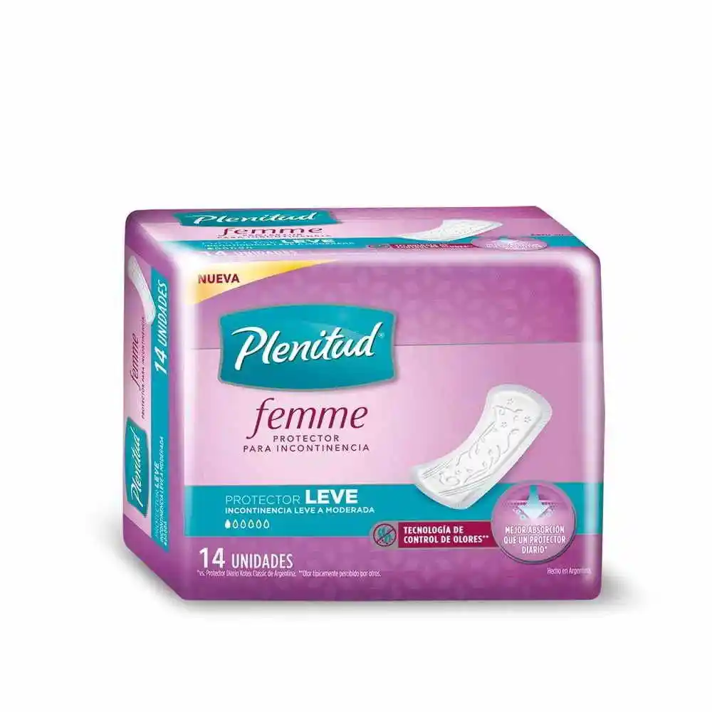 PLENITUD FEMME PROTECTOR LEVE  X14-638
