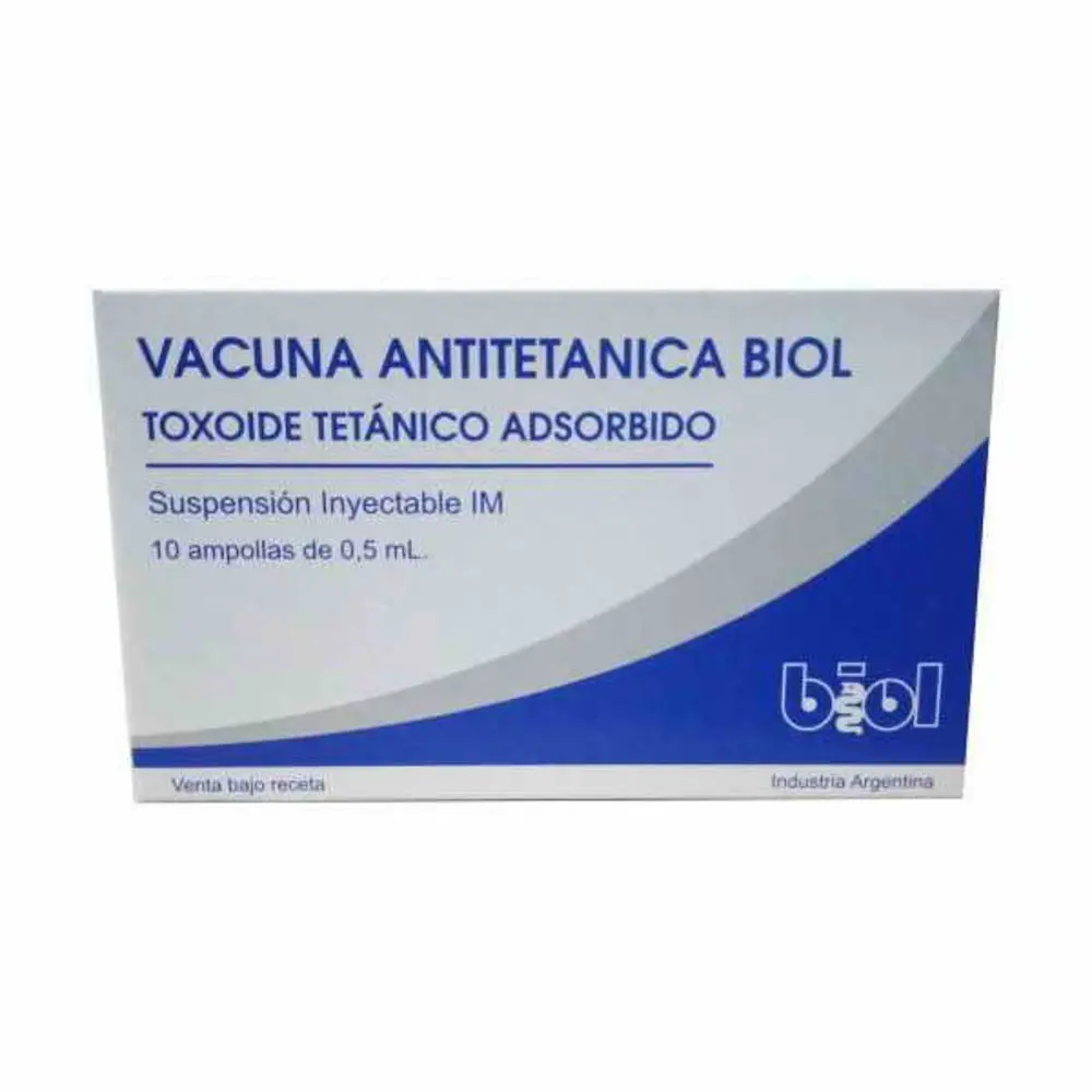VACUNA ANTITETANICA BIOL 0.5ML - H