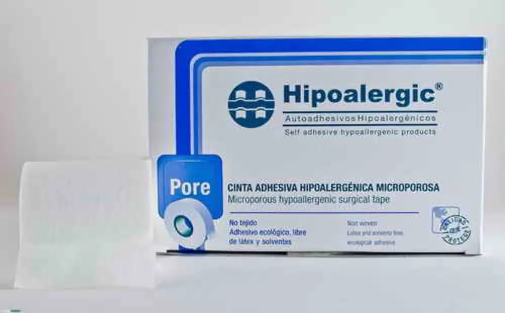 TELA HIPOALERGENICA CLEAR DE 5CM X 6 ROLLOS S/C