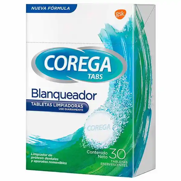 COREGA TABS BLANQ.TAB X30