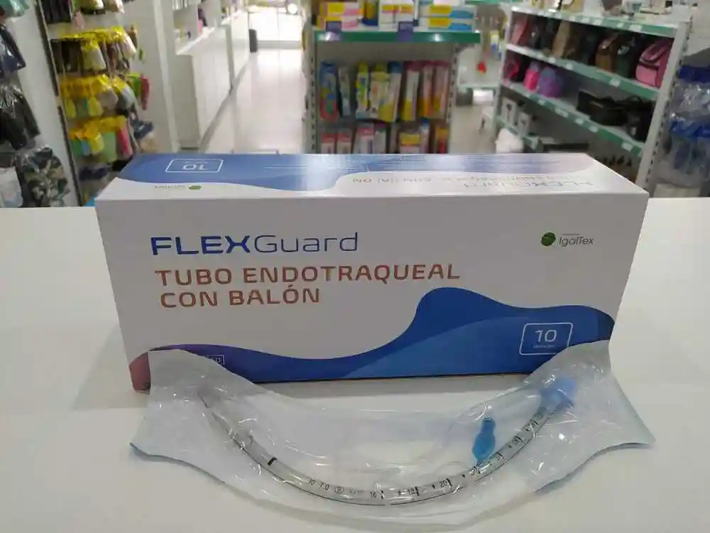 TUBO ENDOTRAQUEAL ORAL/NASAL C/BALON Nº 7 X UNIDAD