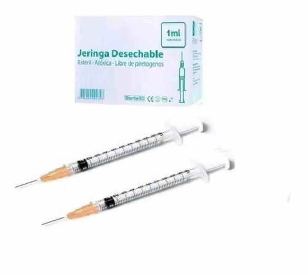 JERINGA TUBERCULINA C/A 15/5 25 G X 5/8 X 100 UNIDADES