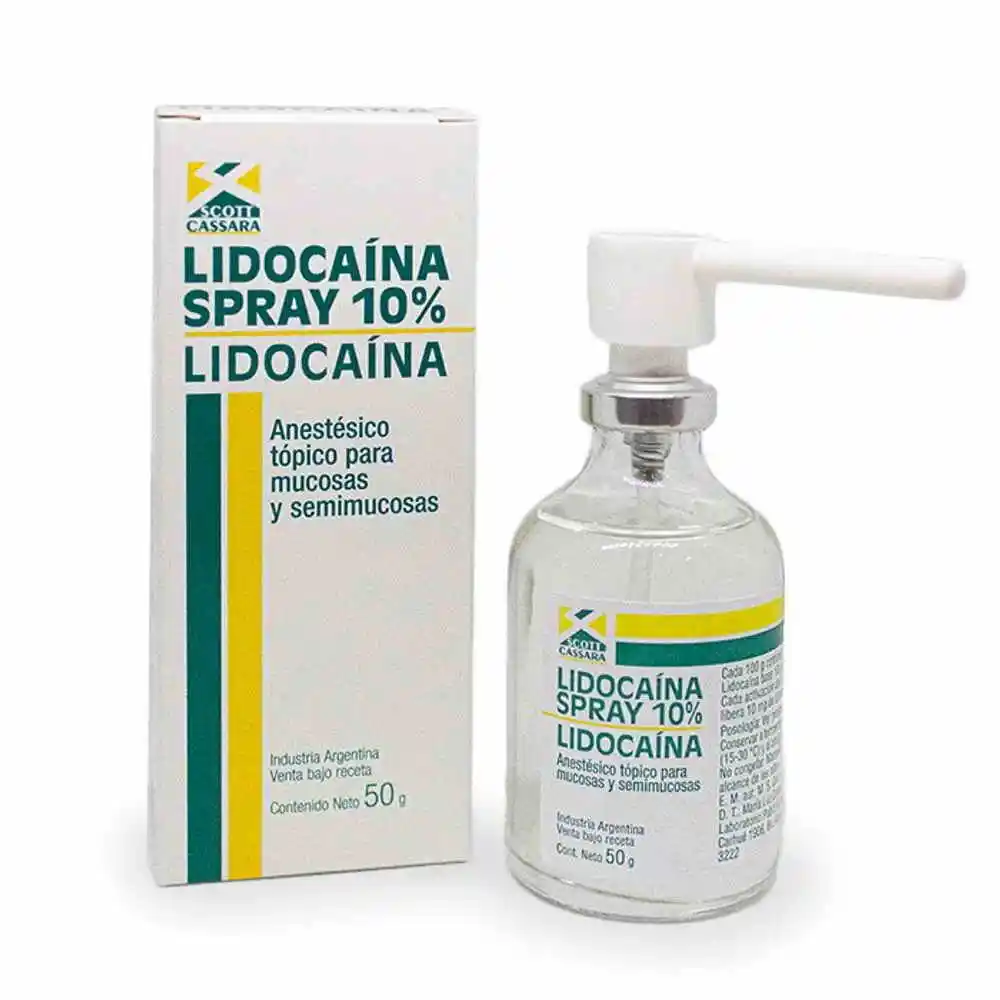 LIDOCAINA SPRAY 10% X 50 GR SCOTT