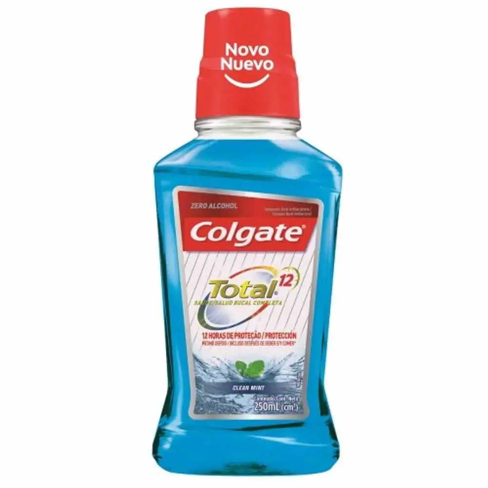 COLGATE TOTAL 12 CLEAN MINT ENJUAGUE BUCAL X250