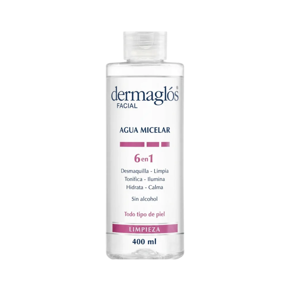 AGUA MICELAR DERMAGLOS FACIAL X400ML