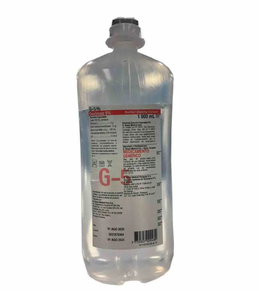 DEXTROSA 5%  500ML X 1 SACHET - BRAUN