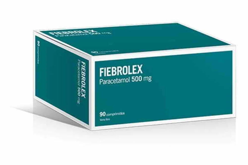 FIEBROLEX 500 MG X 90 COMP - PARACETAMOL  - A3