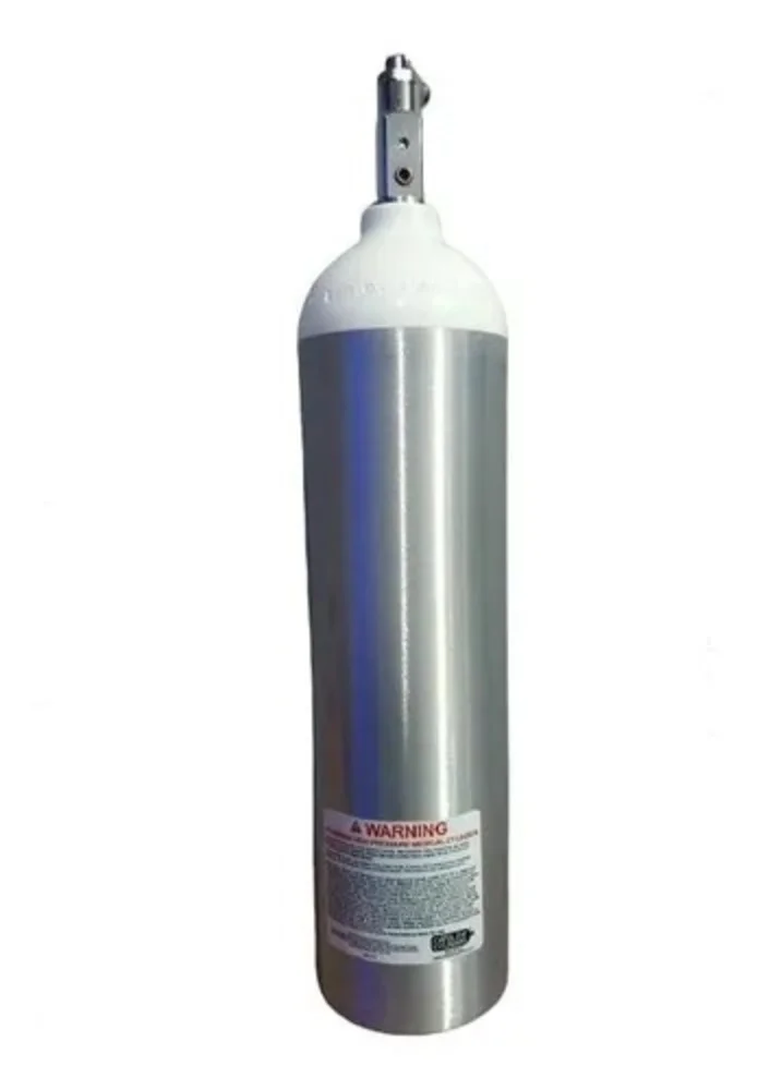 TUBO DE OXIGENO ALUMINIO 0.415 M3