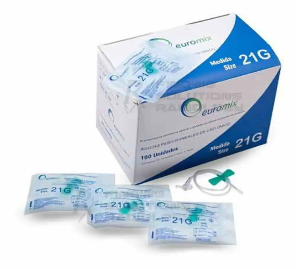 AGUJA PERICRANEAL 21G X UNIDAD