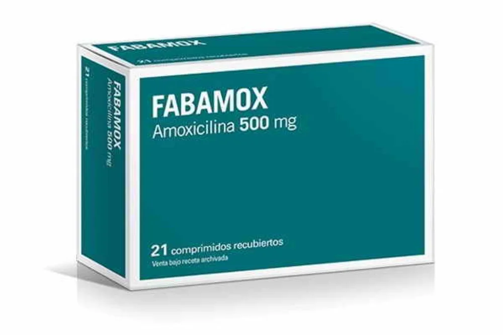 FABAMOX 500 MG  X 90 ML ETICO X 1 (AMOXICILINA) - A2