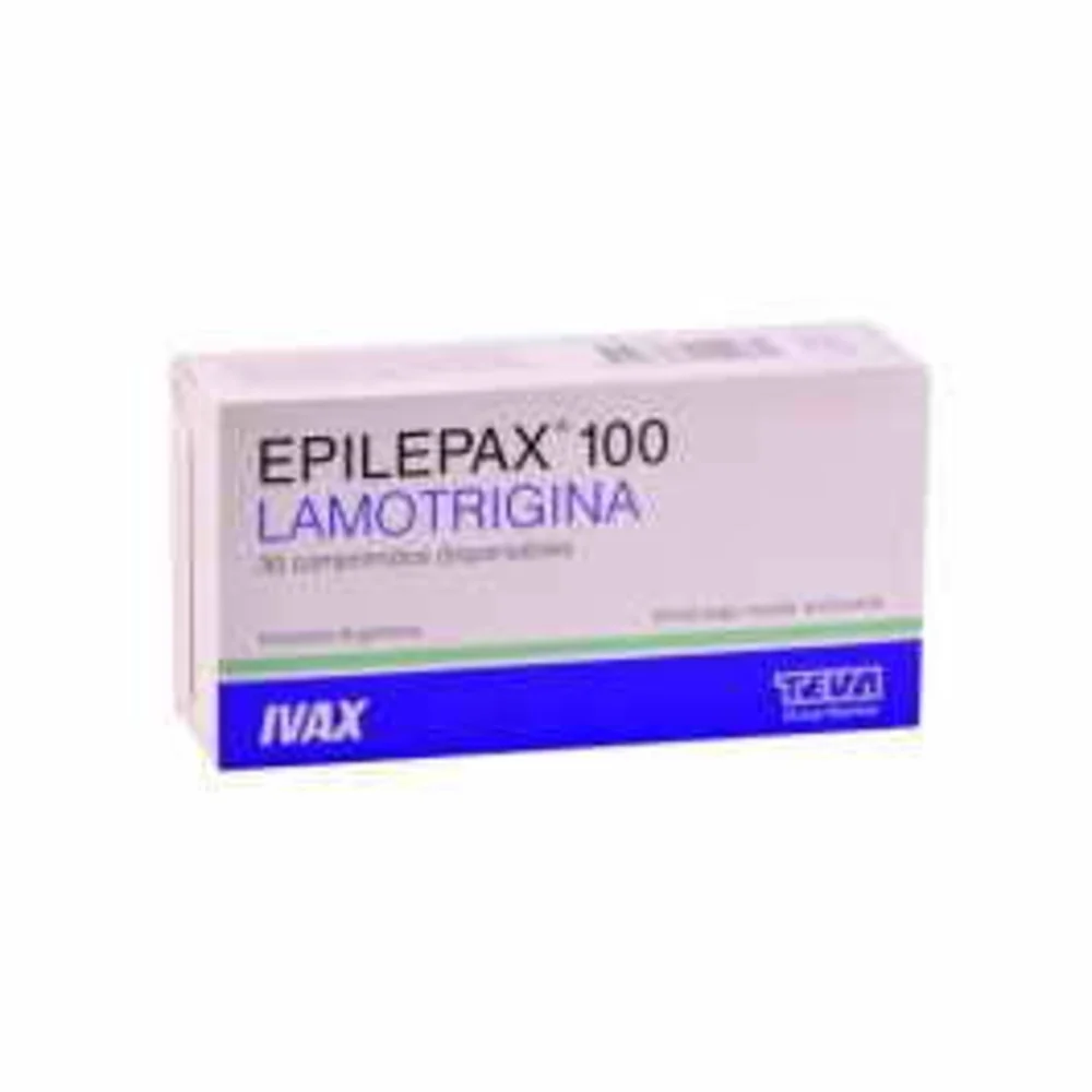 LAMOTRIGINA 100 X 60 T/A - IVAX - EPILEPAX