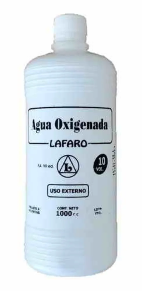 AGUA OXIGENADA  10 VOL X 1 LT - LAFARO