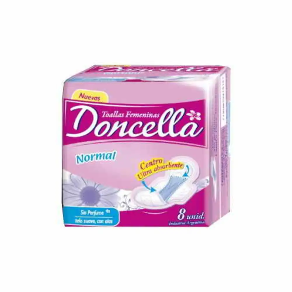 TOALLA NORMAL POCKET C/ALAS- S/DEO - X 8