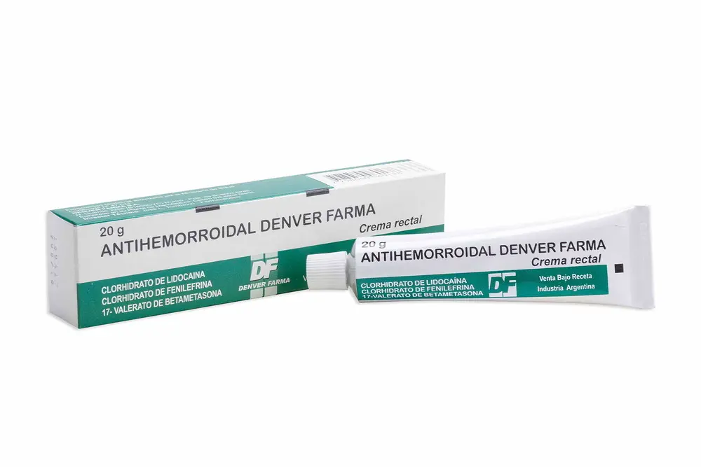ANTIHEMORROIDAL CREMA X 20GR -FENILEFRINA LIDO BETAMETASONA - D8