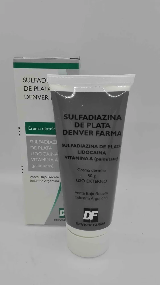 SULFADIAZINA DE PLATA X 50 GR (DENVER FARMA) - D7