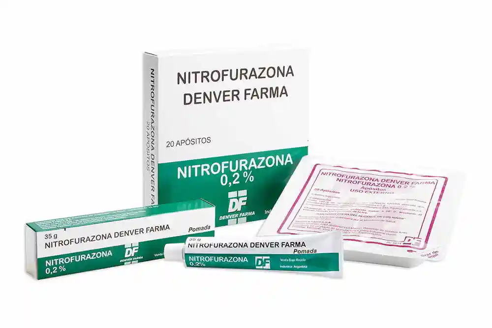 NITROFURAZONA 0.2%  APOSITO X 20 UNIDADES - D8