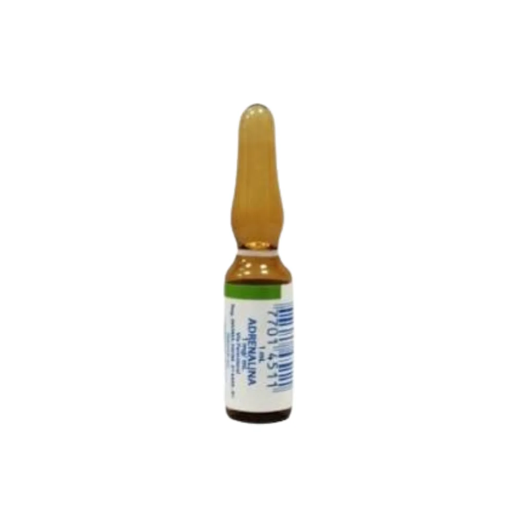 ADRENALINA X 1 AMP LARJAN 0,1%  -  IV IM SC - B8 -