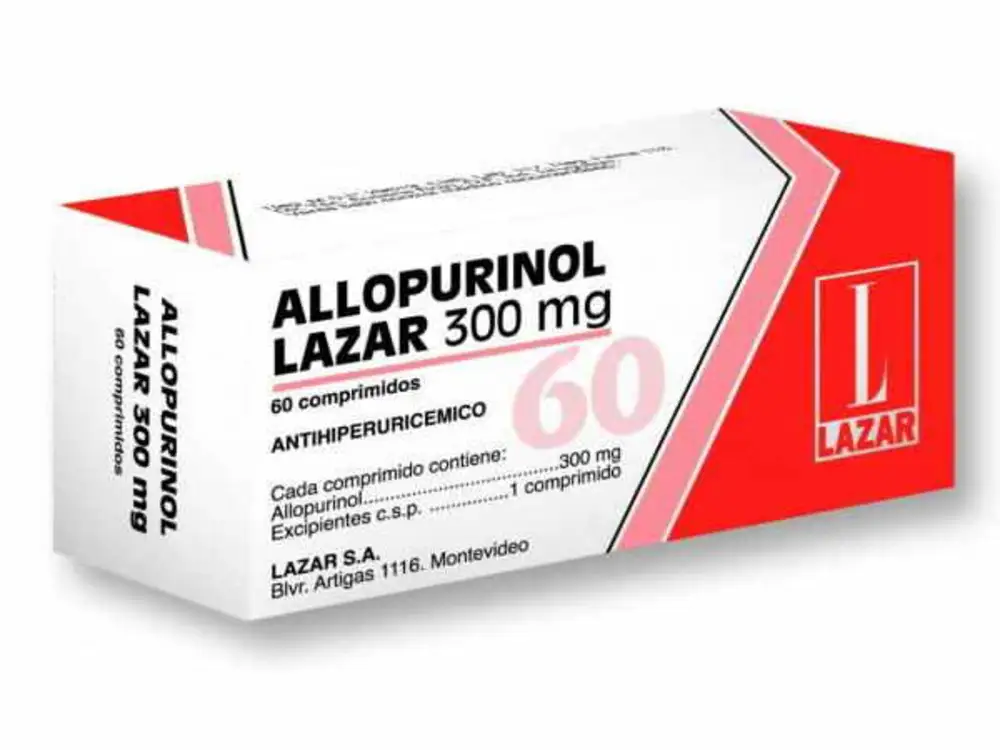 [524] ALLOPURINOL 300MG COMP. X 100 LAZAR - B7 -