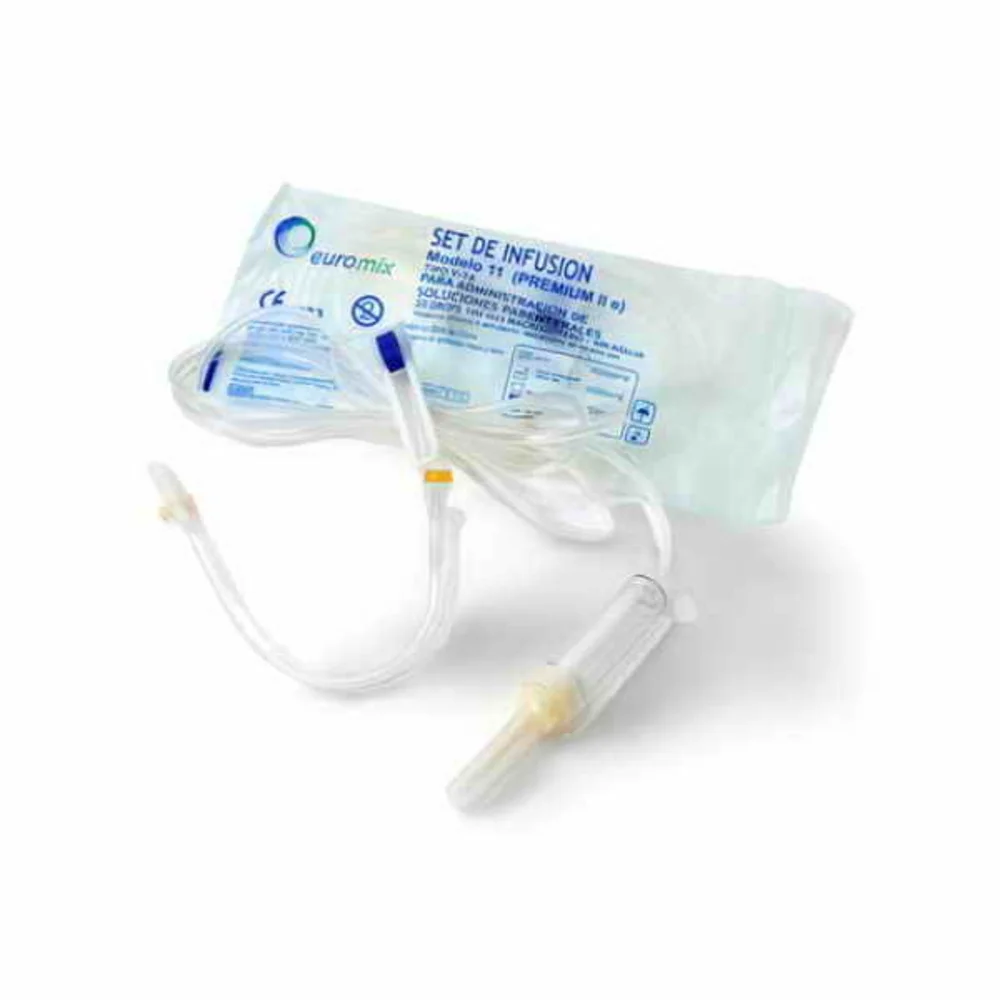 SET DE INFUSION SIN AGUJA V-14 C/CHAP. MACROGOTERO