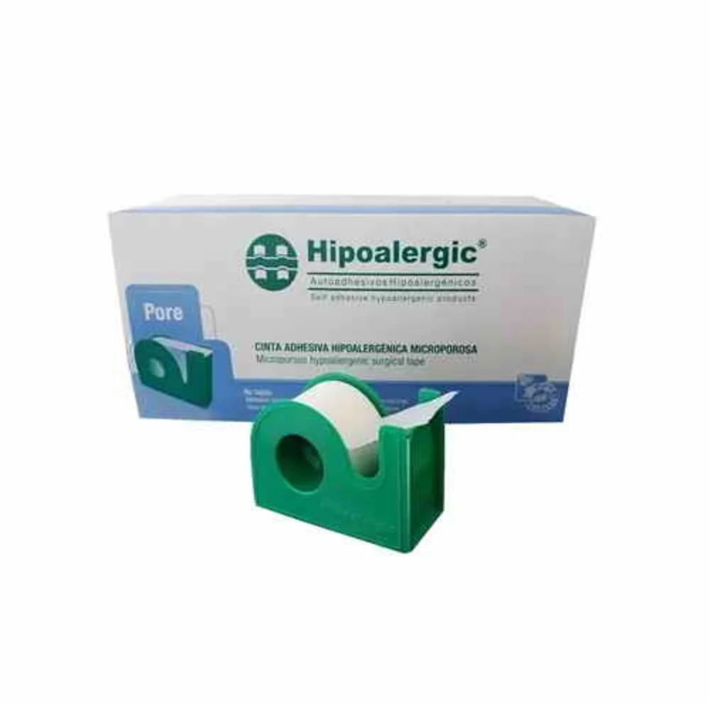TELA HIPOALERGENICA DE 2,5CM X 12 ROLLOS S/C