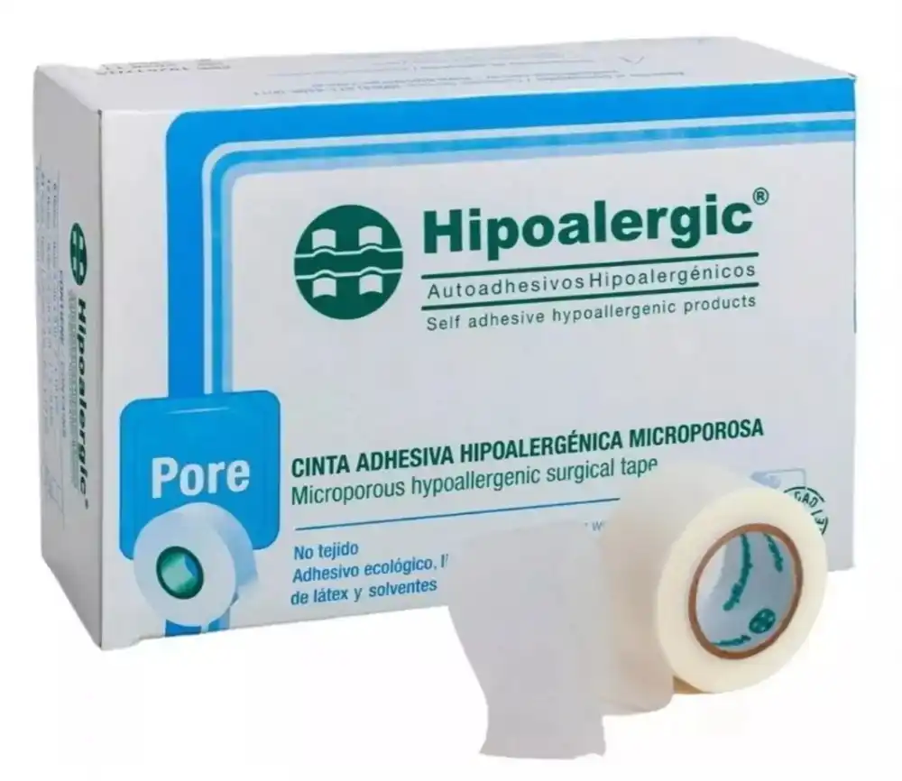 TELA HIPOALERGENICA DE 5CM X 6 ROLLOS S/C