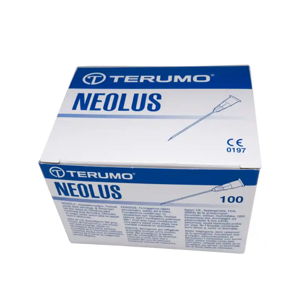 AGUJA DESCARTABLE 16/5 25G X 5/8` - X 100 UNIDADES