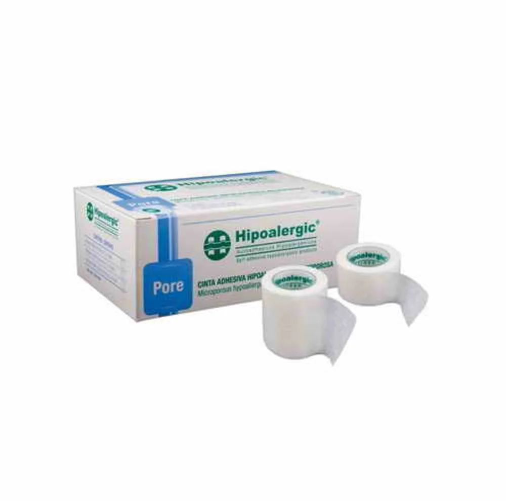 TELA HIPOALERGENICA DE 1,25CM X 24 ROLLOS S/C