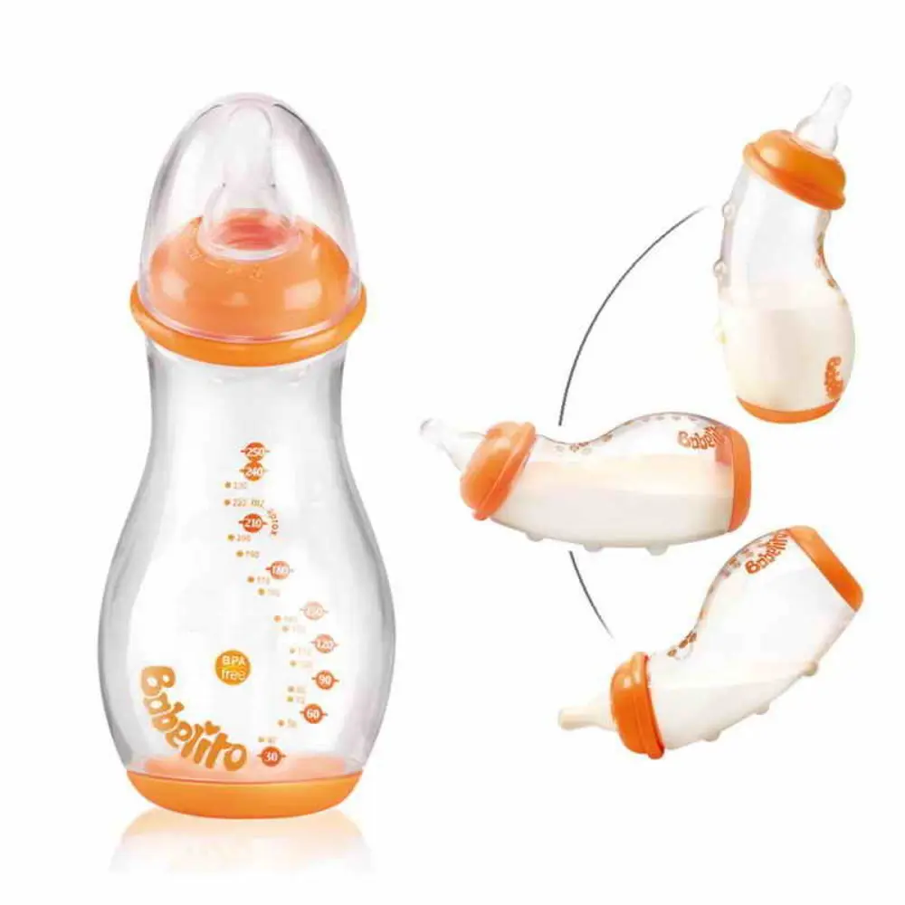 MAMADERA CLASICA T/SILICONA C/CAPUCHON SIN BPA X 250 ML