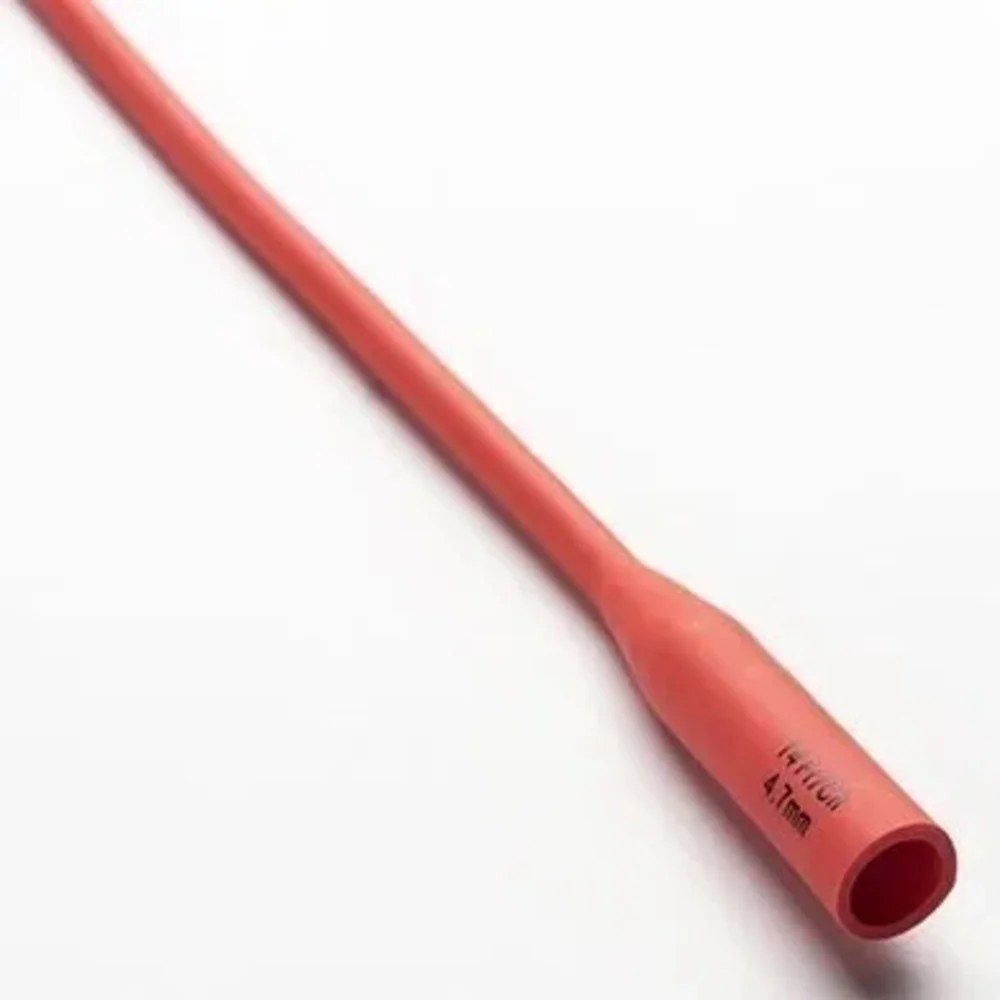 SONDA NELATON DE GOMA ROJA NÂº 16 X UNIDAD