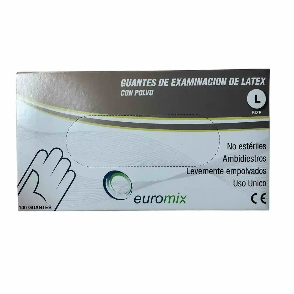 GUANTE EXAMEN GRANDE X 100 UNIDADES