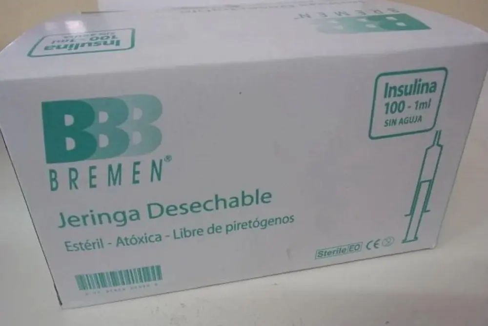 JERINGA INSULINA 100 UI S/A X 100 UNIDADES