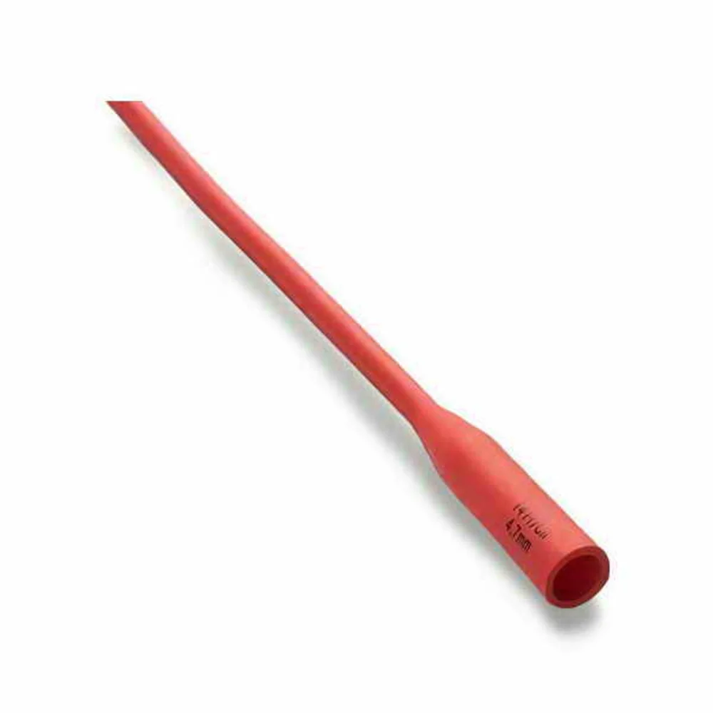SONDA NELATON DE GOMA ROJA Nº 12 X UNIDAD