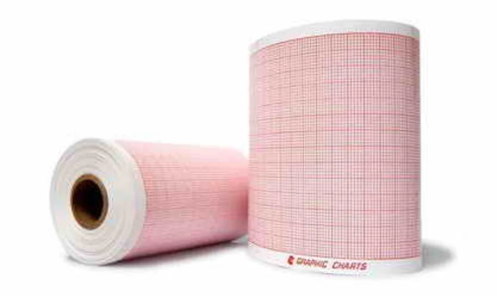 PAPEL PARA ECG 90MM X 30 MTS X UNIDAD